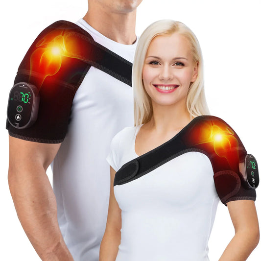 ThermaRelief™ 3-in-1 Heated Massager – For Shoulder, Elbow & Knee